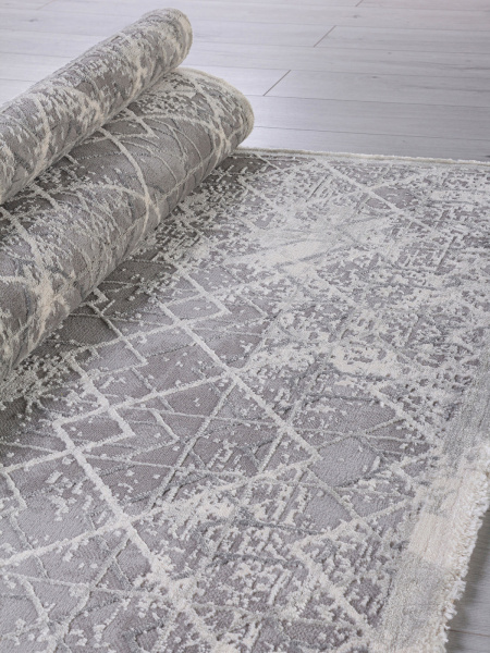 Российский прямоугольный ковёр GA033G GREY / GREY