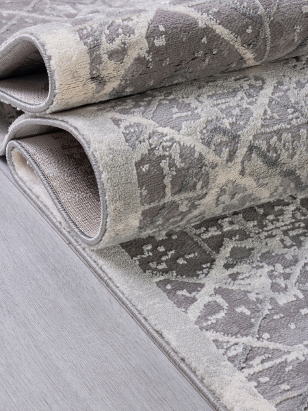 Российский прямоугольный ковёр GA033G GREY / GREY