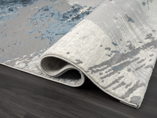 Российский прямоугольный ковёр GL020T GREY / GREY