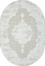 Российский овальный ковёр GL025A BROWN / BROWN