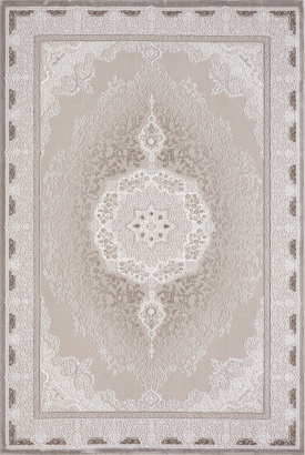Российский прямоугольный ковёр GL038A BROWN / BROWN