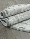 Российский овальный ковёр GL038G GREY / GREY