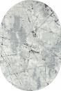Российский овальный ковёр GL039G GREY / GREY