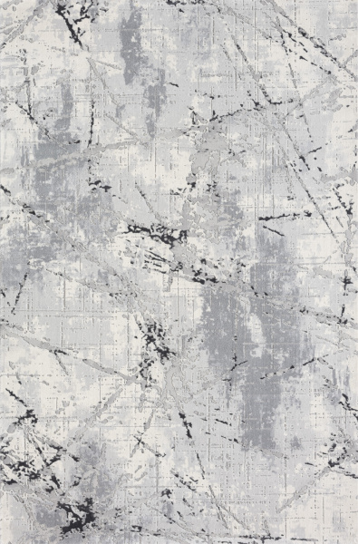 Российский прямоугольный ковёр GL039G GREY / GREY