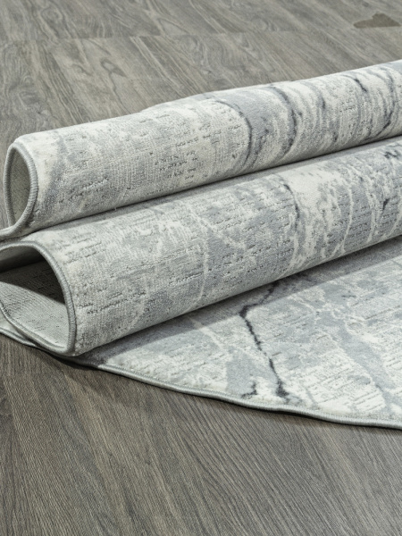 Российский овальный ковёр GL071G GREY / GREY