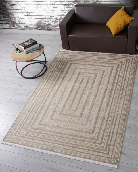 Российский прямоугольный ковёр H883AD L.BEIGE / BEIGE