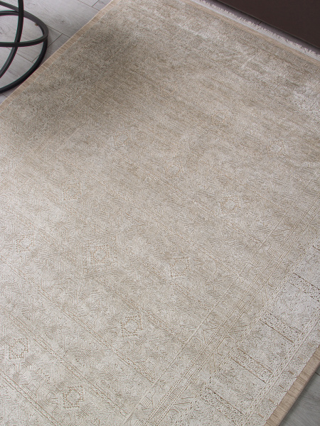 Российский прямоугольный ковёр H885AD L.BEIGE / BEIGE