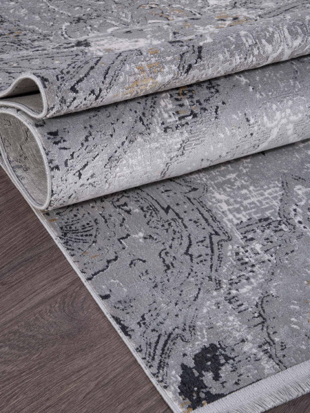 Российский прямоугольный ковёр K460A CREAM / GRAY