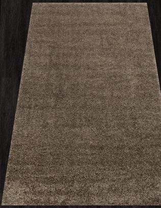 Российский прямоугольный ковёр L001 DARK BROWN
