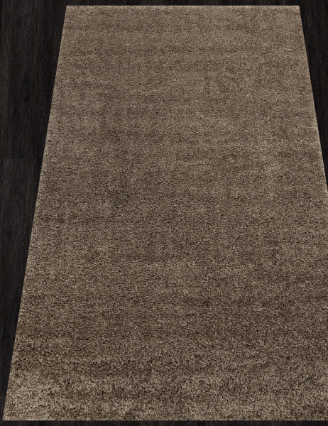 Российский прямоугольный ковёр L001 DARK BROWN