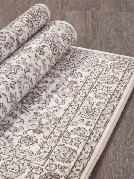 Российский прямоугольный ковёр L009 CREAM-BROWN