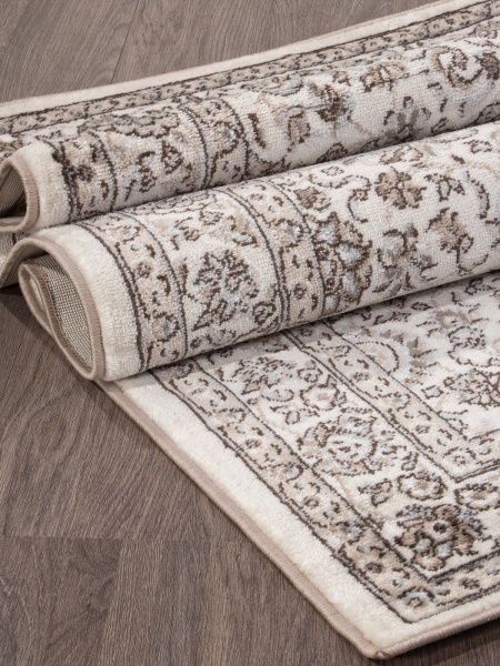 Российский прямоугольный ковёр L009 CREAM-BROWN