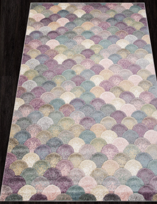 Российский прямоугольный ковёр L025 MULTICOLOR