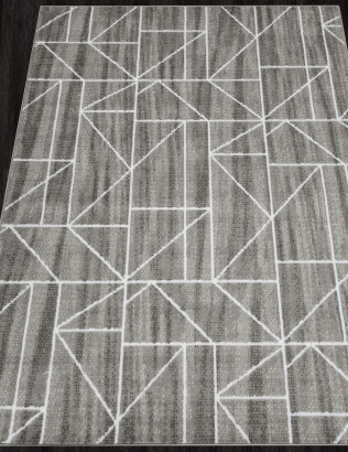 Российский прямоугольный ковёр L030 GRAY