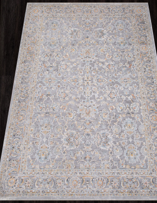 Российский прямоугольный ковёр L0761C LIGHT GRAY