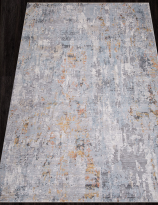 Российский прямоугольный ковёр L0774A LIGHT GRAY