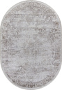 Российский овальный ковёр L252A CREAM SHRINK / VIZON FDY