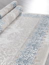 Российский прямоугольный ковёр L270A CREAM SHRINK / BLUE FDY