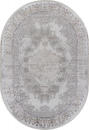 Российский овальный ковёр L270A CREAM SHRINK / VIZON FDY