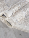 Российский овальный ковёр L270A CREAM SHRINK / VIZON FDY