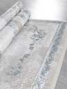 Российский прямоугольный ковёр L278A CREAM SHRINK / BLUE FDY