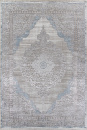 Российский прямоугольный ковёр L279A CREAM SHRINK / BLUE FDY
