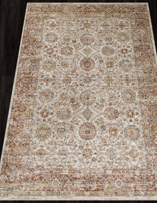 Российский прямоугольный ковёр LB199A CREAM