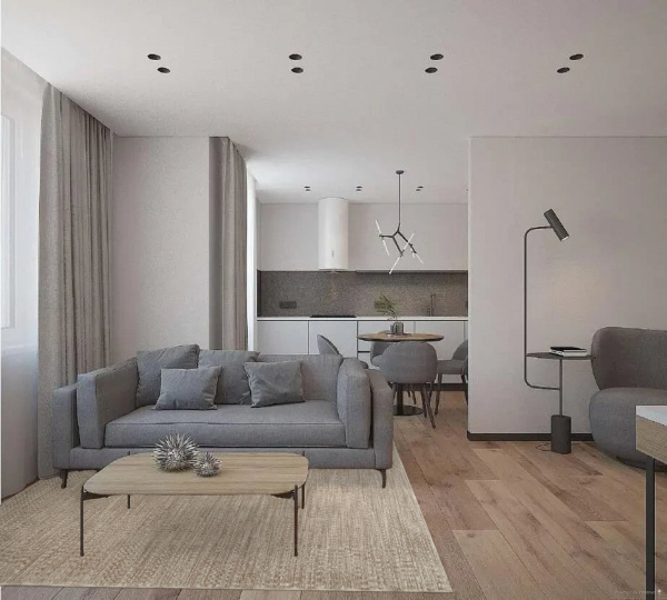 Российский прямоугольный ковёр LB909A DARK GRAY