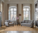 Российский прямоугольный ковёр LB921A BEIGE