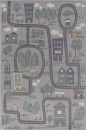 Российский прямоугольный ковёр LM21 CREAM-GRAY