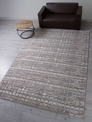 Российский прямоугольный ковёр LT2392 995 GREY