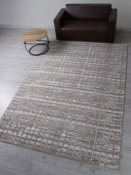 Российский прямоугольный ковёр LT2392 995 GREY