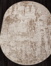 Российский овальный ковёр M027A WHITE / BONE