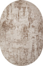 Российский овальный ковёр M027A WHITE / BONE