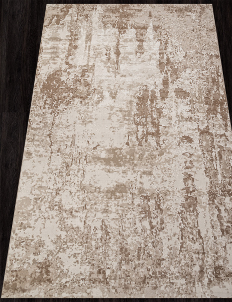 Российский прямоугольный ковёр M027A WHITE / BONE
