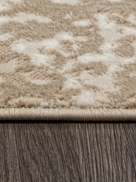 Российский овальный ковёр M028A CREAM / BEIGE