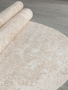 Российский овальный ковёр M028A LIGHT BEIGE / BEIGE