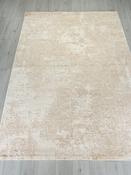 Российский прямоугольный ковёр M028A LIGHT BEIGE / BEIGE
