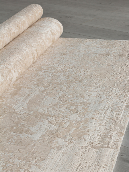 Российский прямоугольный ковёр M028A LIGHT BEIGE / BEIGE