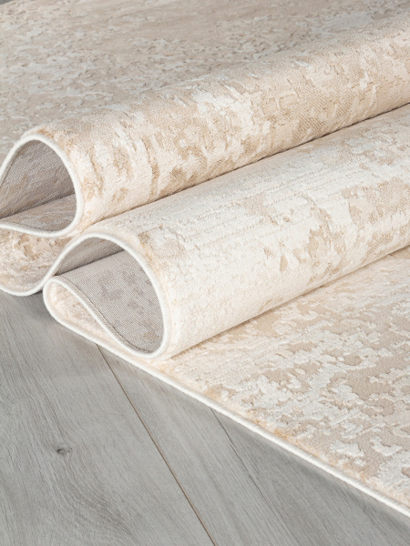Российский прямоугольный ковёр M028A LIGHT BEIGE / BEIGE