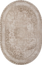 Российский овальный ковёр M030A LIGHT BEIGE / CREAM