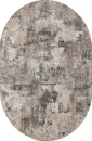 Российский овальный ковёр M032A CREAM / TAUPE