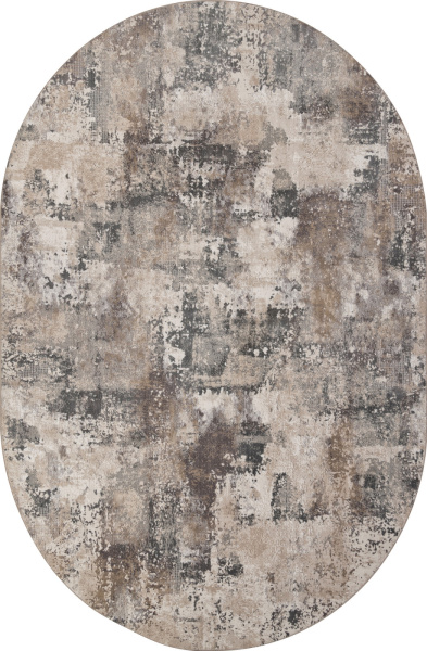 Российский овальный ковёр M032A CREAM / TAUPE