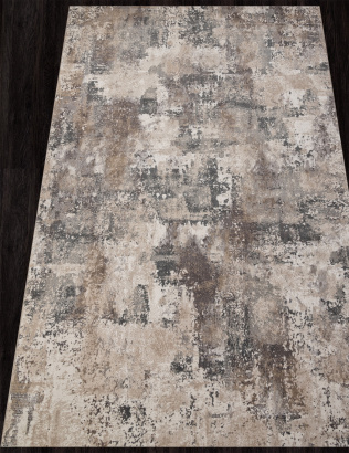 Российский прямоугольный ковёр M032A CREAM / TAUPE