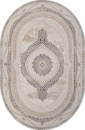 Российский овальный ковёр M034A BONE / GRAY