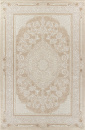 Российский прямоугольный ковёр M048A WHITE / LIGHT BEIGE