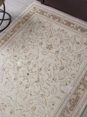 Российский прямоугольный ковёр M101B CREAM / CREAM