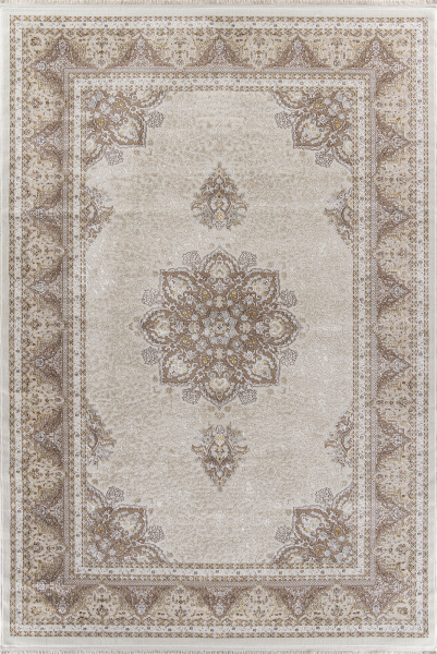 Российский прямоугольный ковёр M104A CREAM / BEIGE