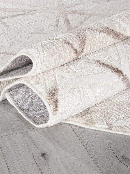 Российский овальный ковёр MX014 BEIGE
