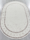 Российский овальный ковёр MX018 BEIGE